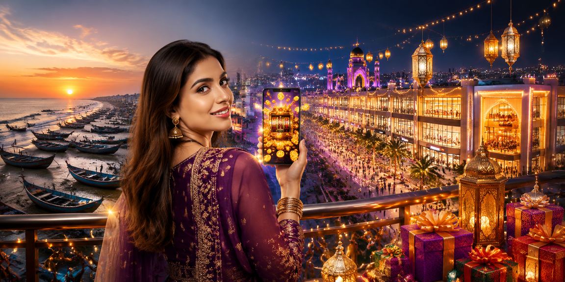কক্সবাজার ঈদ উৎসবে x13 জ্যাকপট স্লট গেম খেলছেন ব্যবহারকারী
